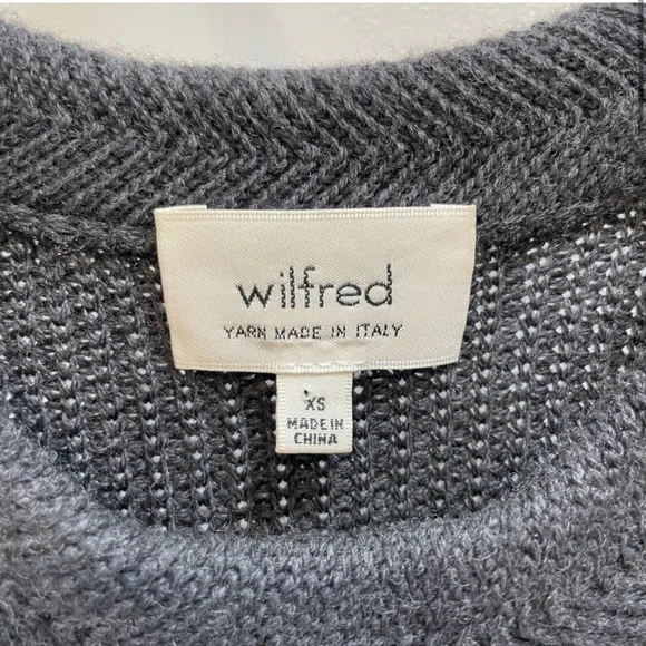 Aritzia Wilfred Palmier Sweater Tunic | 100% Wool - Picture 5 of 8